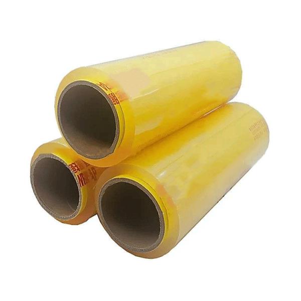 Household Food Cling Wrap Plastic Film PVC / PVDC / PE / LDPE Cling Film With
