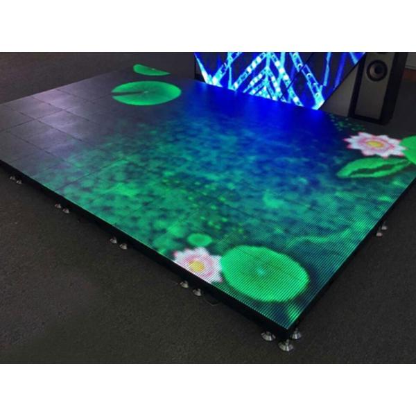Indoor Outdoor Smd Interactive Stage 3.91mm P4.8 Dance Floor Tile 500X500mm