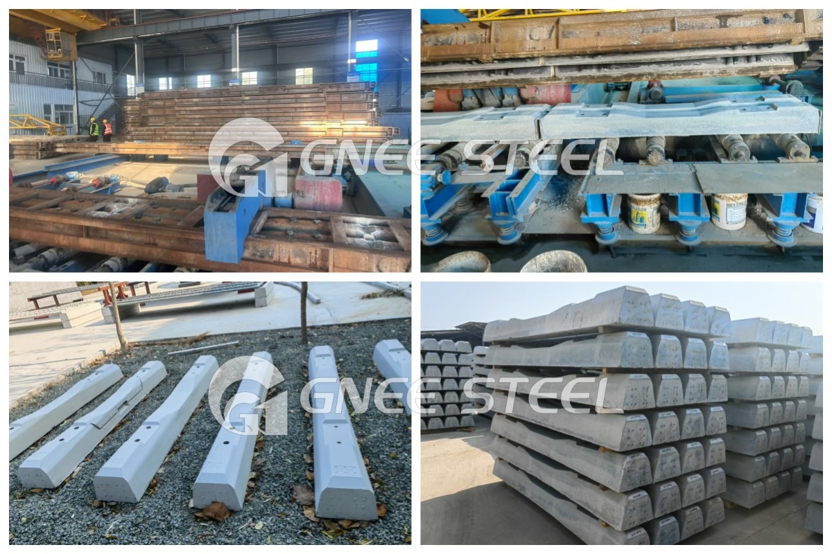 Customizable IIIA Concrete Railway Sleepers To Meet Your Requirements