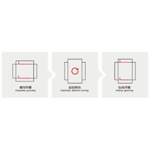 Dual Direction Board Grooving Machine For Cardboard MDF Grooving