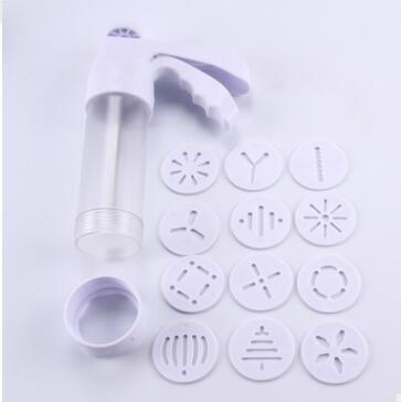 FBT010605 for wholesales cookie press decoration kit Includes 12 Fit Right cookie disc shapes