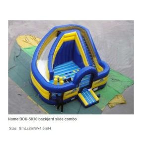  Inflatble Slide / inflatable pool slide / inflatable funny slide with pool Manufactures