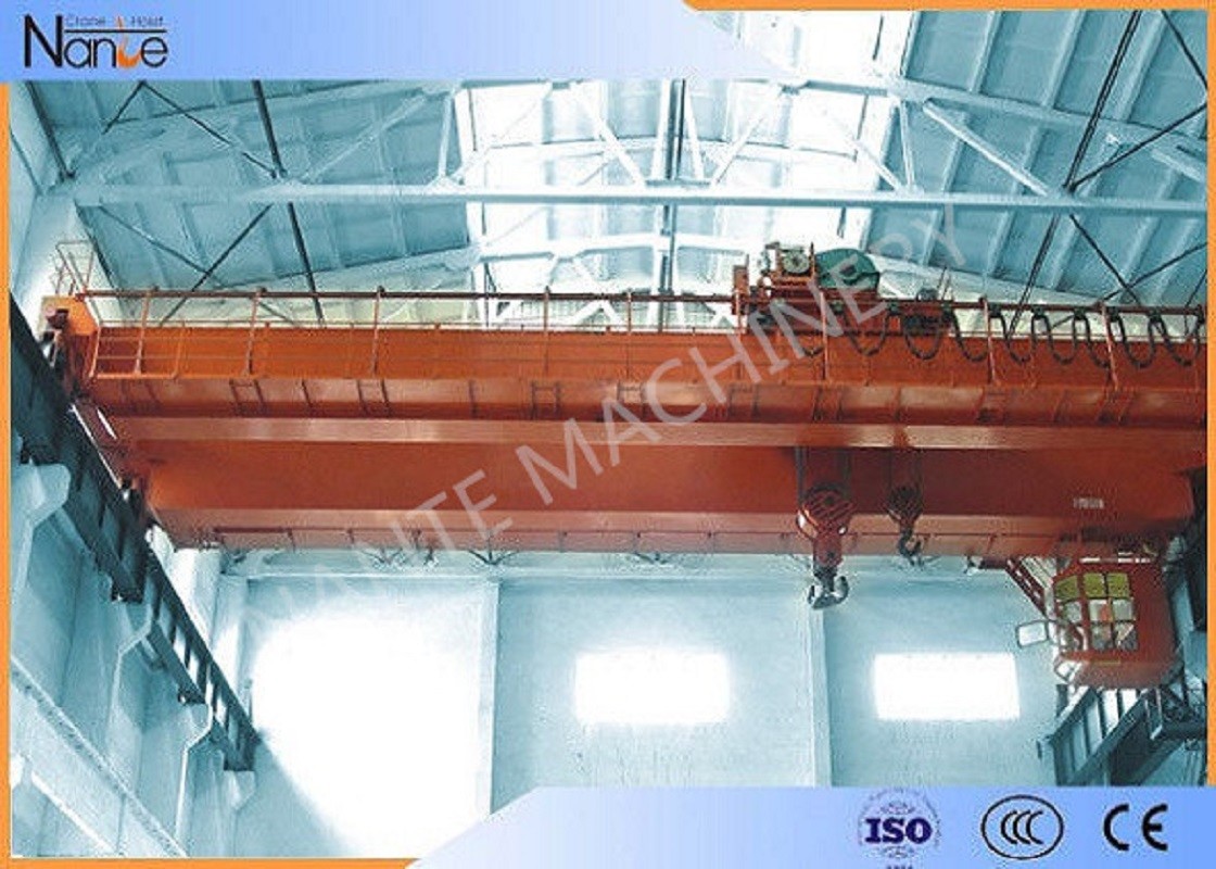 LH10T - 20M Custom Double Girder Overhead Cranes For Machine Shops