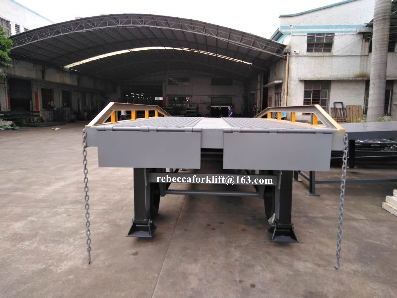 Mechanical Container Yard Ramp 8 Ton Convenient Maintenance Solid Structure