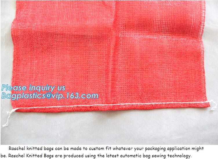 Reusable Solid Shopping Bag String Grocery Bag Shopper Cotton Tote Mesh Net Woven Portable Durable Shopping, BAGEASE