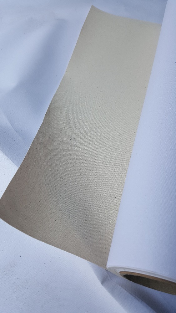 BY- S8 cotton's original color stretched printing canvas roll