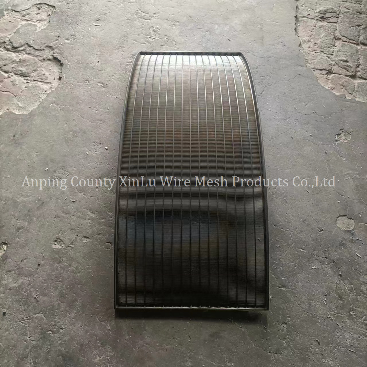 316L Sieve Bend Screen for TROMMEL SCREENS 2.0X 10mm Support Bar in Cassava Processing