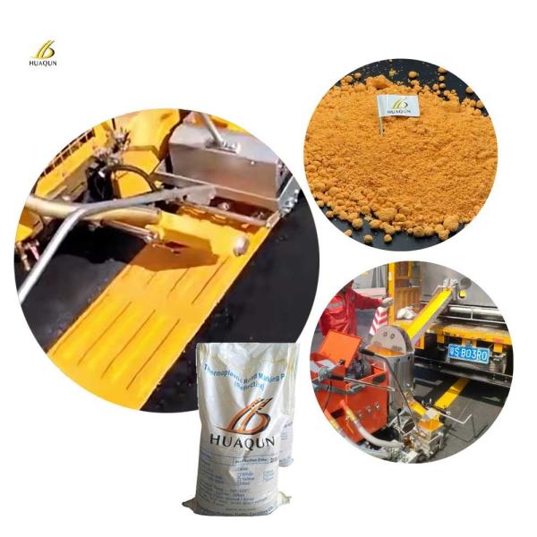 Convex Type Thermoplastic Hot Melt Road Marking Paint Road Marking Thermoplastic
