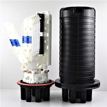 FTTH 96 Core Fiber Optic Splice Closure 16 Trays Distribution Box