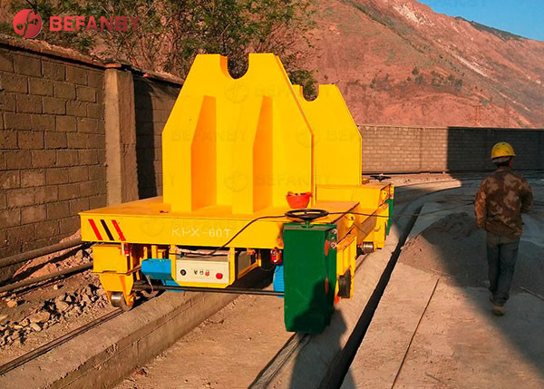 Automatic Dumping Powered Ladle Transfer Cart Manufacture