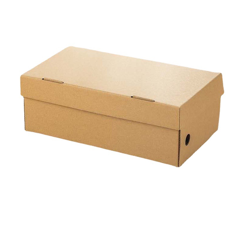 Custom Order Accepted Collapsible Printing Paper Sneaker Leather Shoe Box With Handle