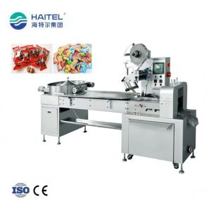  Automatic Candy Pillow Pack Machine Servo Control 4.5kw Manufactures