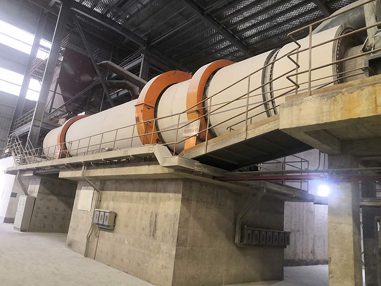 Chemical Gypsum Drying Plant 5-90t/h Capacity for Cement Production
