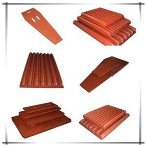 30 Tooth Mn13Cr2 Manganese Steel Jaw Crusher Jaw Plate Toggle Plate