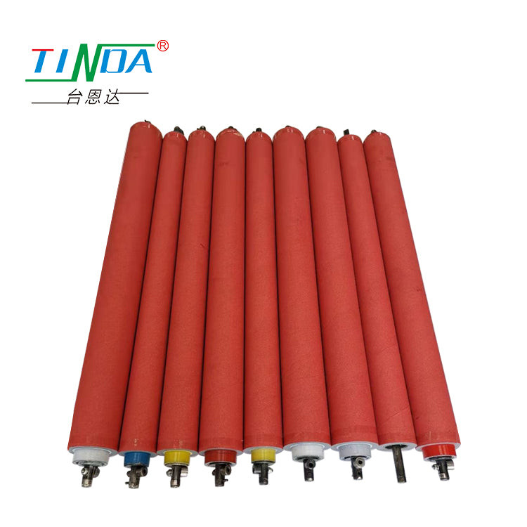 Precision Rubber Guide Roller Rubber Roller Printing Customizable