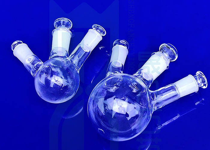 High Temperature Resistance Glass Boiling Flask Distillation 2.2g/Cm3
