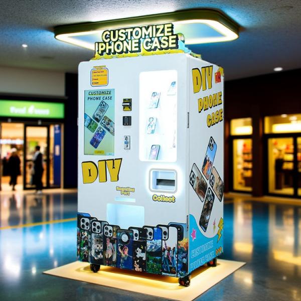 Compact 1500mm x 800mm x 600mm Phone Case Printing Vending Machine with 350kg