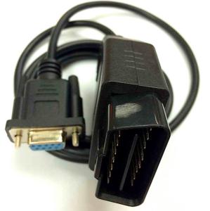  16PIN OBD Male TO DB9 Female Serial RS232 OBD2 CABLE Manufactures
