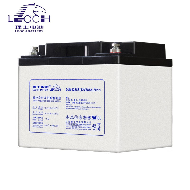 Sturdy ABS Container Leoch Battery DJW12-9.0 12V9Ah for UPS Machine Room Power System