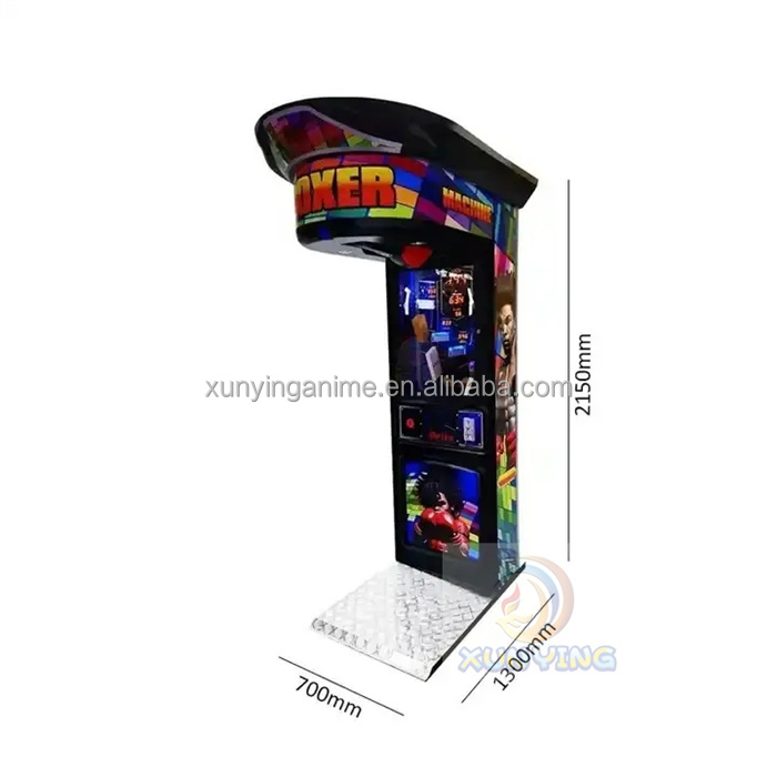 ODM Redemption Fun Boxing Machine Arcade Game Dynamic Boxer Machine 110V