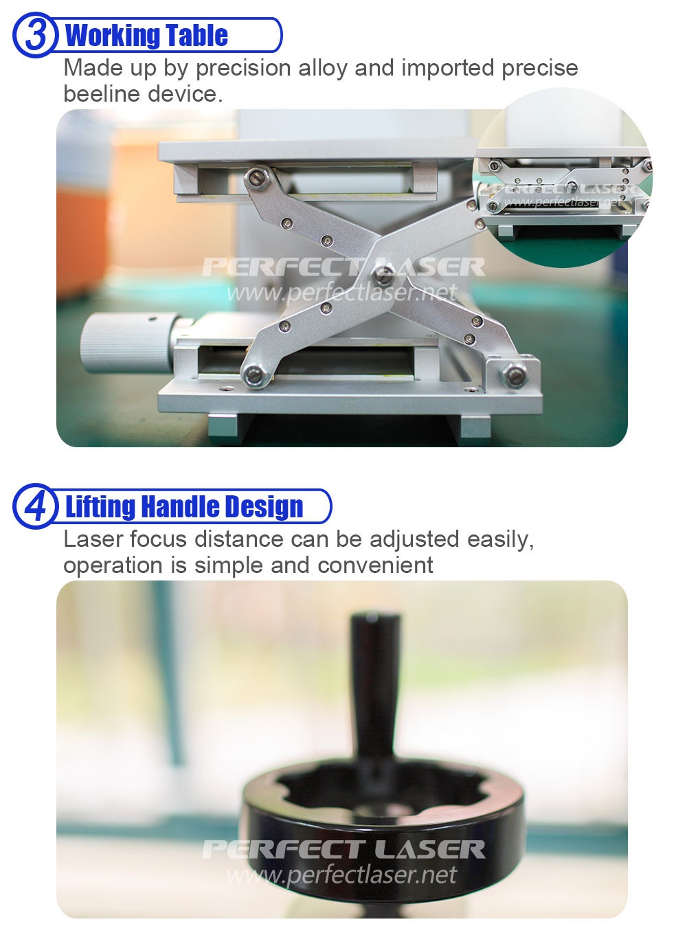 20w 30w 50w 100w Automatic Metal Carbon Steel Laser Marking Machine With PC