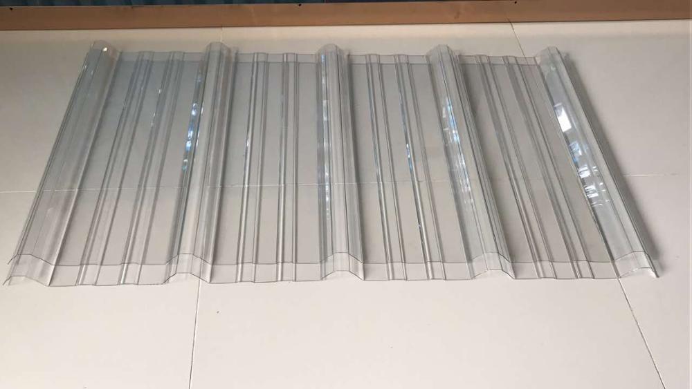 Awning PC Roofing Panels 100% Virgin Bayer Material 12%-95% Light Transmission
