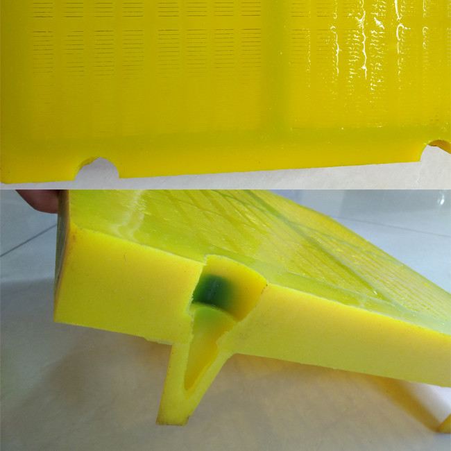 40mm Thickness Polyurethane Screen Mesh PU Mesh Used For Quarry Washing Plant
