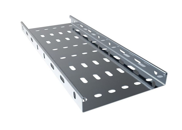 Galvanized Steel Slotted Cable Tray Custom Size