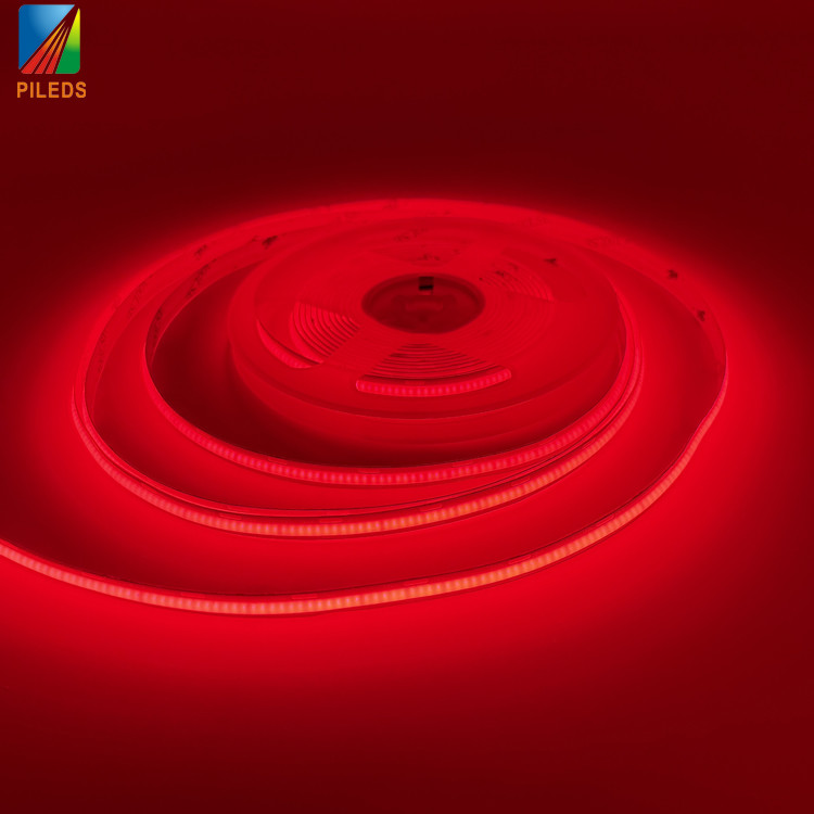 FPC COB LED Light DC12V DC24V Uniform Chasing Color R/G/B/W Flexible Digital Led Strip with 480LEDS/M