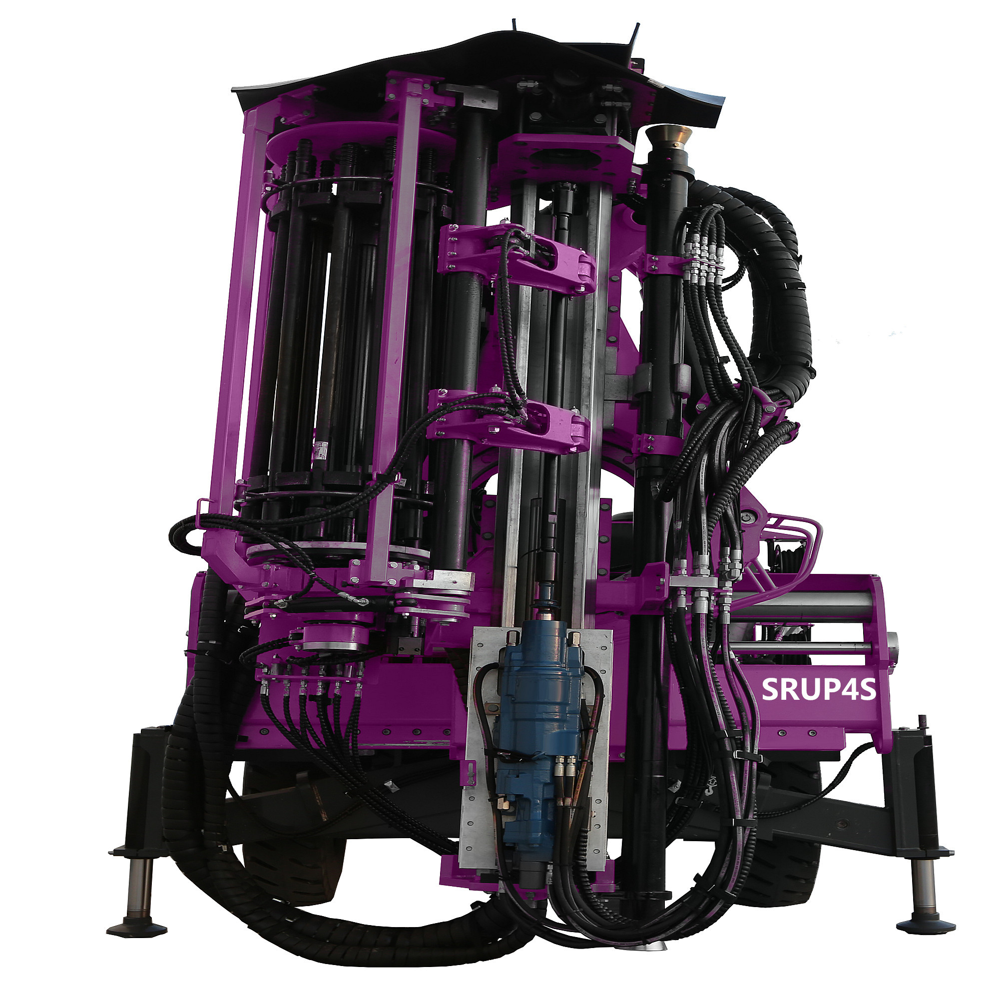 Underground Tunneling Borehole Drilling Machinery Hydraulic Jumbo Drilling Rig Equipment