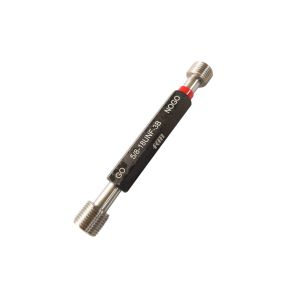 Go and Nogo Inch Thread Plug Gauge 5/8-18 UNF 3B Measuring Tool with Calibration