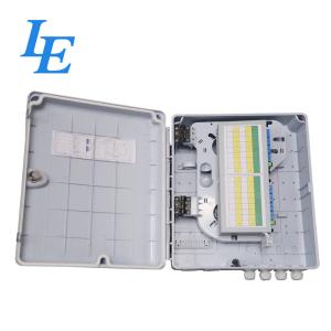  32 Ports Fibre Optic Cable Termination Boxes , Waterproof Distribution Box For FTTX Manufactures