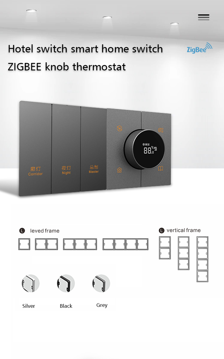 UK Standard Home Smart Thermostat Tuya Zigbee 3.0 Wireless App Control Type