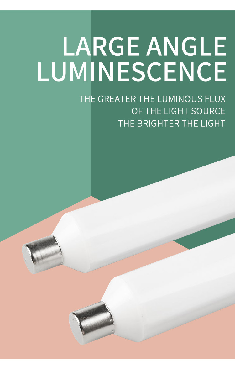 Led S19 tube 6W 8W led S19 private model S19 mirror front lamp leds19 tube