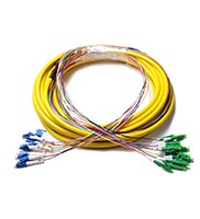 SC LC Pre Terminated Fiber Cable Assembly Single Mode 9/125 Type