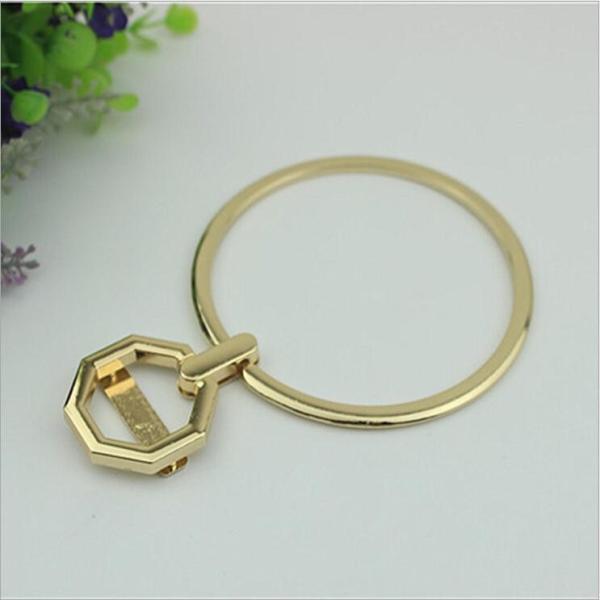 High quality fashion custom designer zinc alloy hardware gold accessories