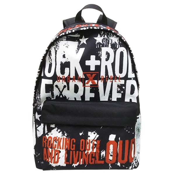 2018Graffiti schoolbag Korean version of personality campus chaopai backpack