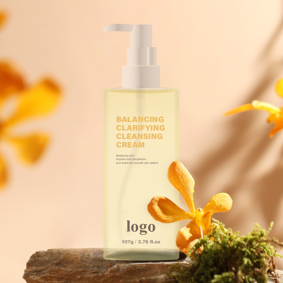 Organic Herbal Facial Cleanser Deep Face Cleansing Oil Control Blackhead Removal Daily Use Oily Dry Skin Men Women