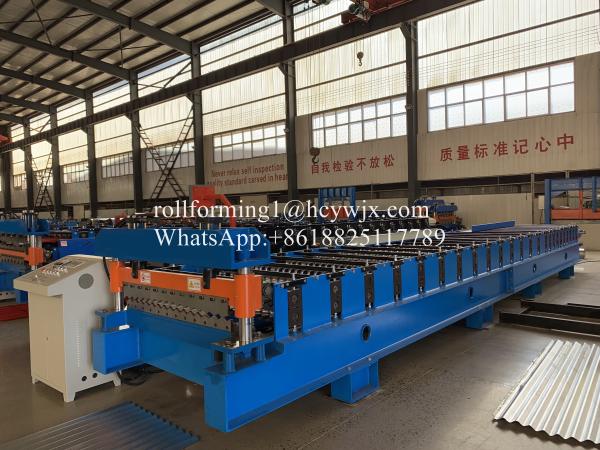 Efficiency H Beam Base 12-20 Rollers Forming Machine 5.5KW Power 220V 60HZ
