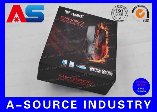 Luxury Noble Musclation Hcg Medicine Packaging Box Printing With Uv Spot Custom