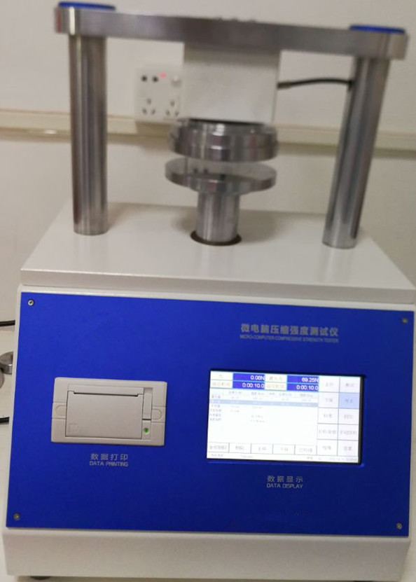  Beehive carton plyboard compressive force ECT, RCT, PCT, FCT tester Board Crush Tester Manufactures