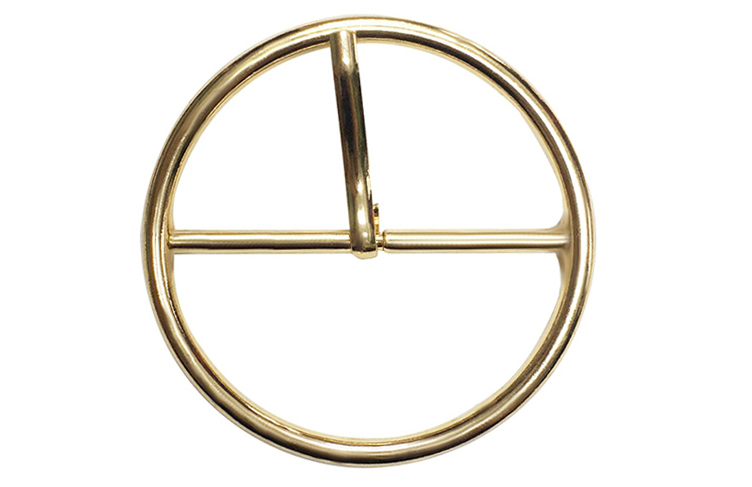 Circular Simple Generous Ladies Belt Buckles , 60mm Female Belt Buckles