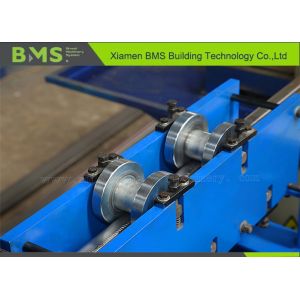 550Mpa Shelf Pallet Racking Roll Forming Machine Step Beam