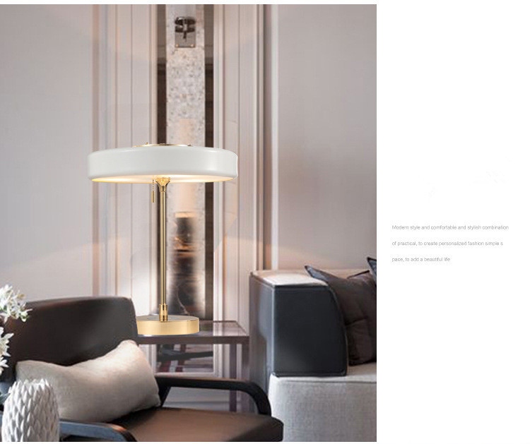 Nordic Post Modern Luxury 35*50cm Bedside Table Lamp