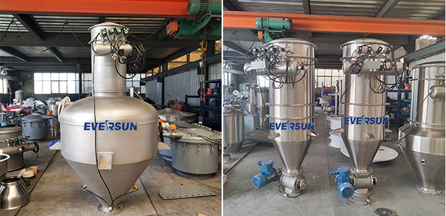 Stainless Steel Electropneumatic Vacuum Powder Suction Machine