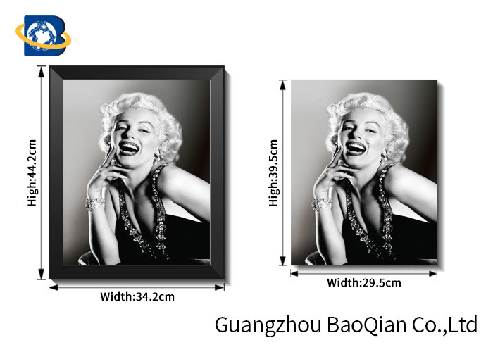 Marilyn Monroe Movie Star Poster For Home Wall Decoration , 3d Flipped Picture