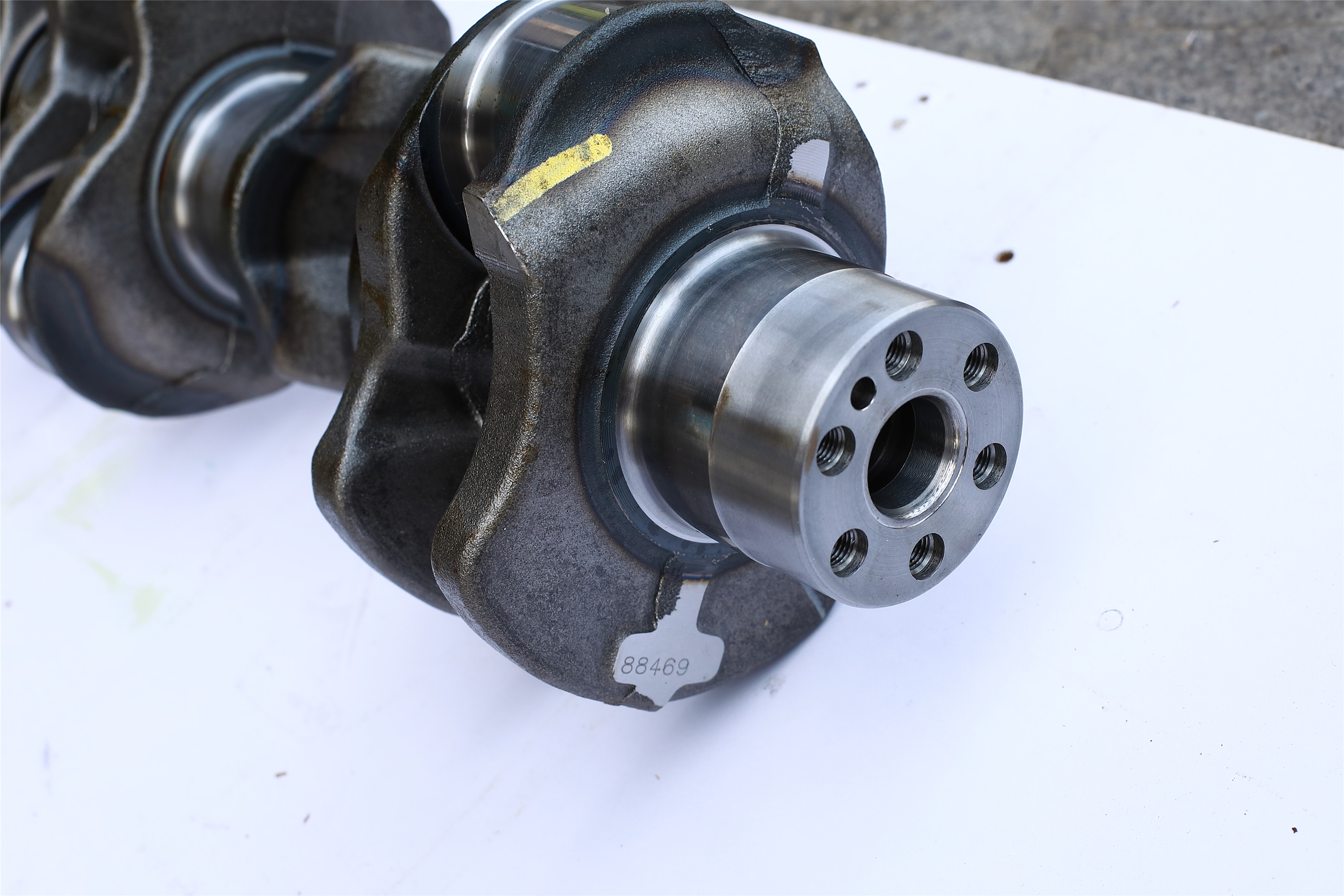 VH134112410A Crankshaft Spare Parts , 350-8 Excavator Replacement Parts