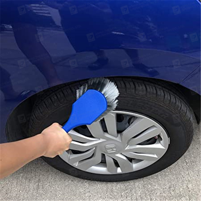 7pcs 610g Car Cleaning Brush Set For Auto Car Wheel Seat Tires Dirty Romoves