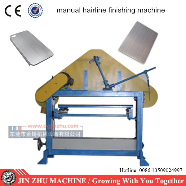 Wire Drawing Effect Hairline Linishing Machine Metal Surface