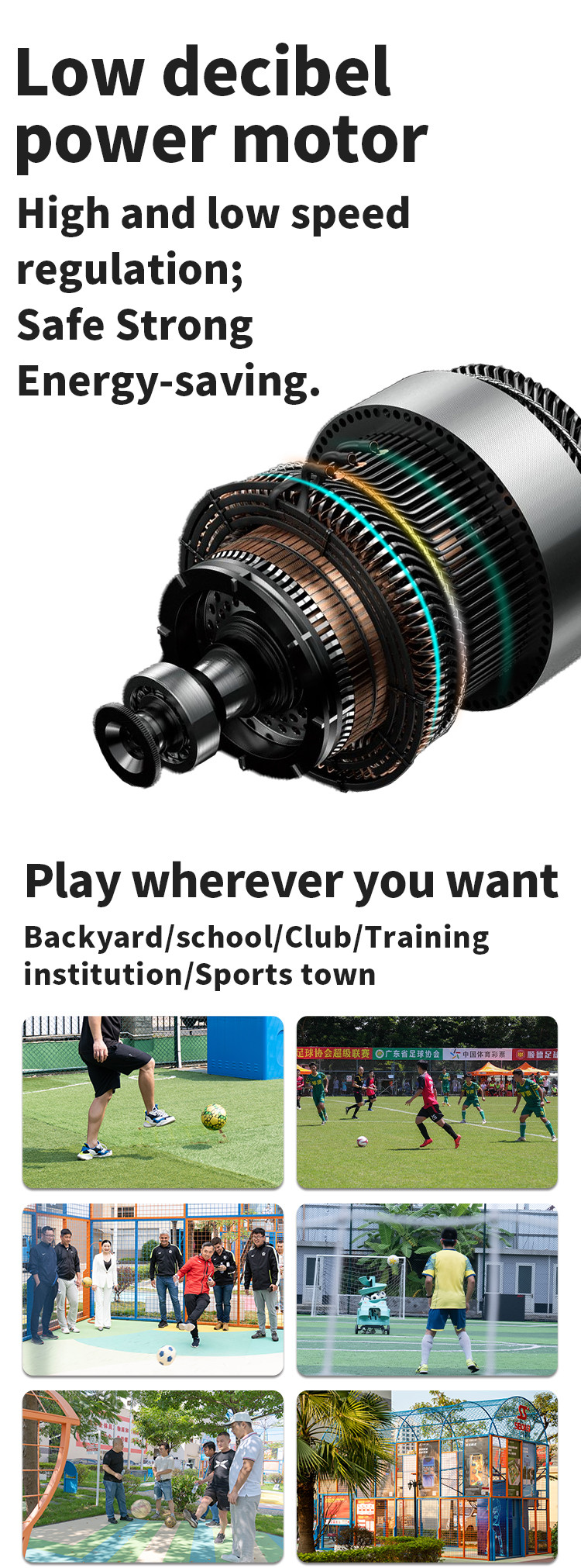 S6526U Automatic Football Throwing Machine Remote Control For Training